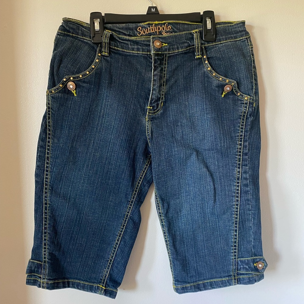 Y2K Juniors South Pole Denim Bermuda Shorts